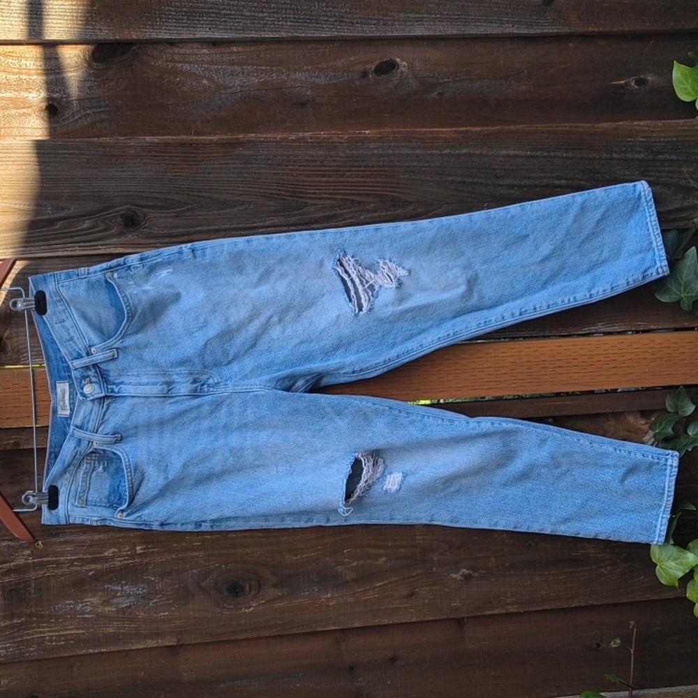 MADEWELL The MomJean Jeans Distressed Size 30